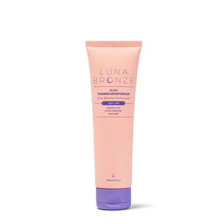 Glow Gradual Tanning Moisturiser Tanning Luna Bronze Travel Size (100ml)