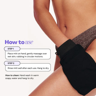 Exfoliating Mitt Accessories Luna Bronze